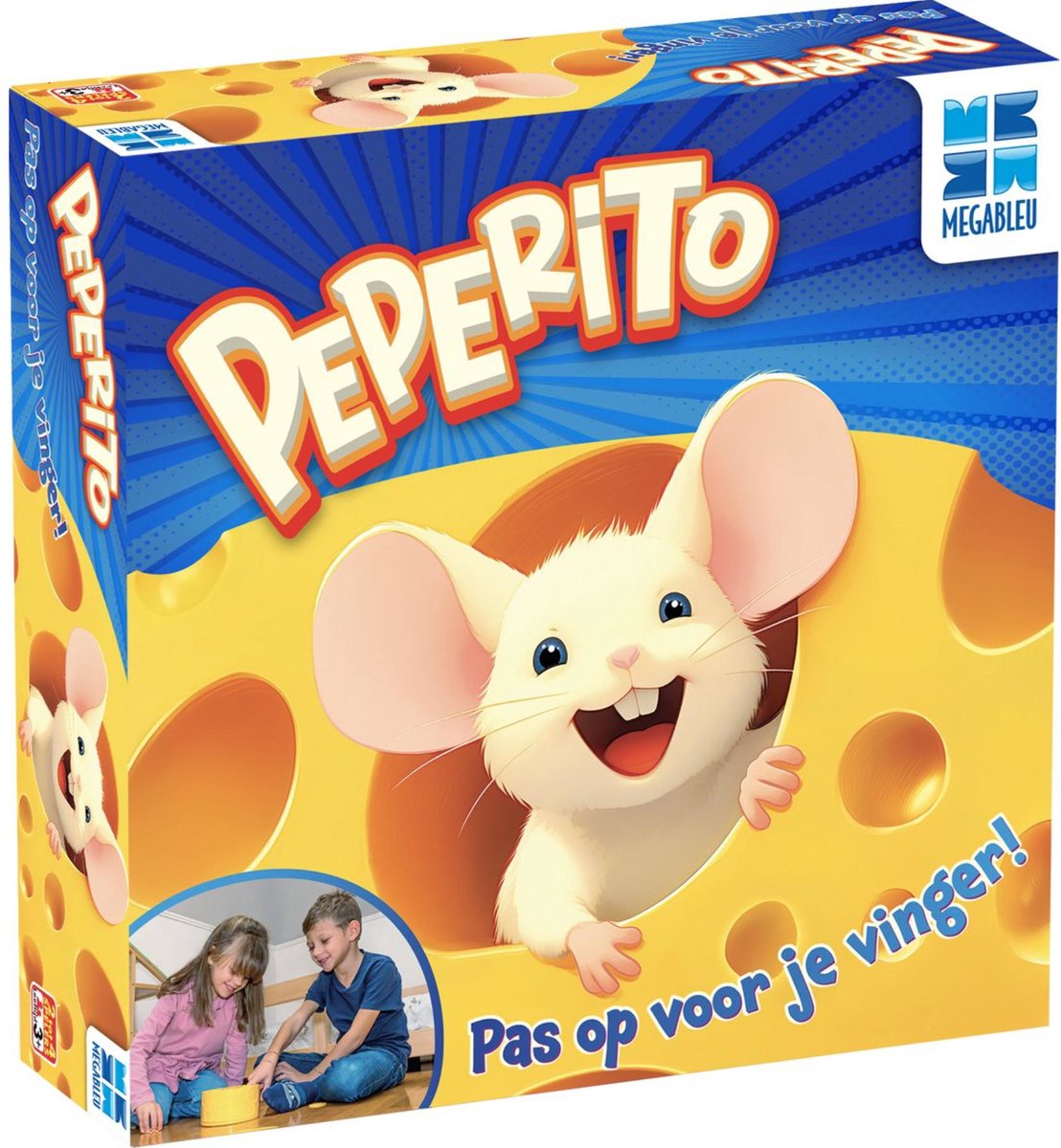 Megableu Peperito - Grappig & Spannend Kinderspel - Bordspel voor Kinderen - Vanaf 3 Jaar - 2-4 Spelers - Perfect als Verjaardagscadeau — afbeelding 9