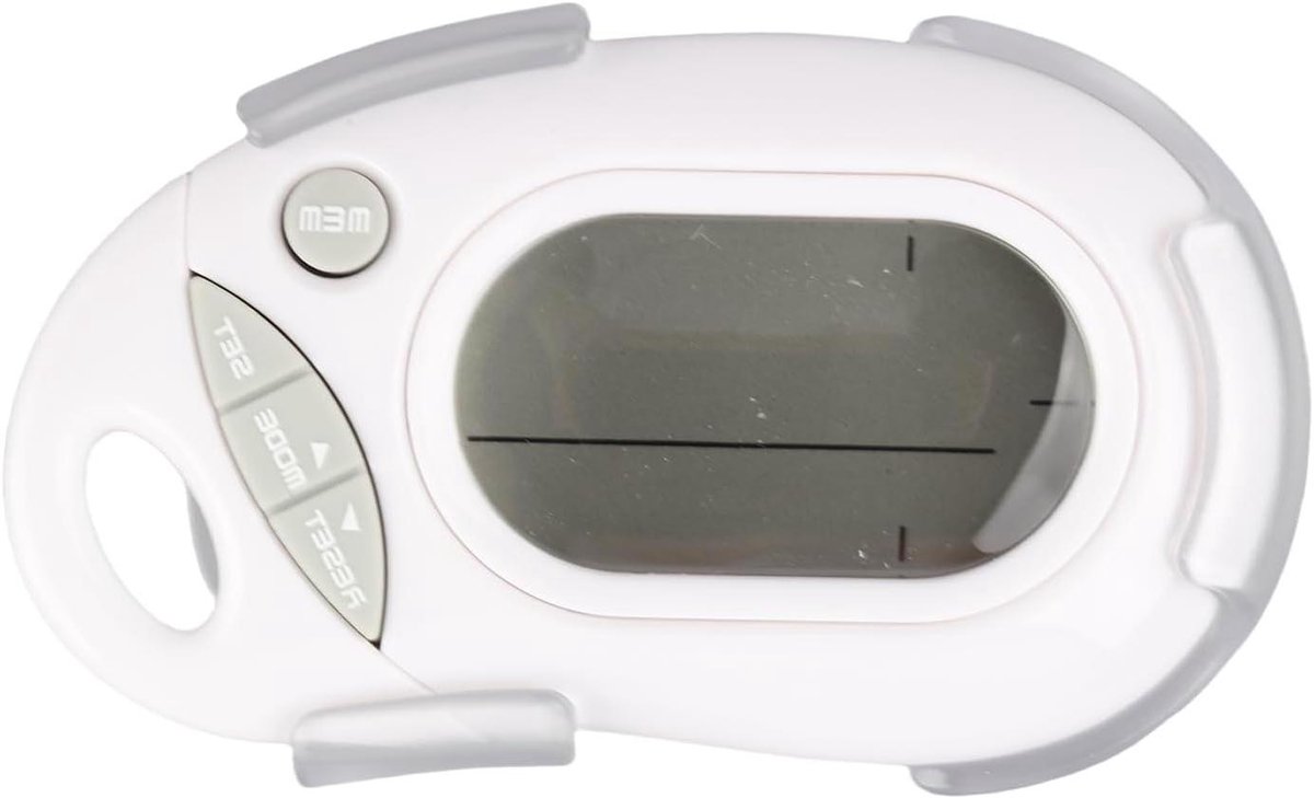 Wandelstappenteller - Stappenteller 3D Sensor - Activiteiten Bijhouden - Automatisch 7 Dagen Geheugen - 9 x 5 x 4 cm
