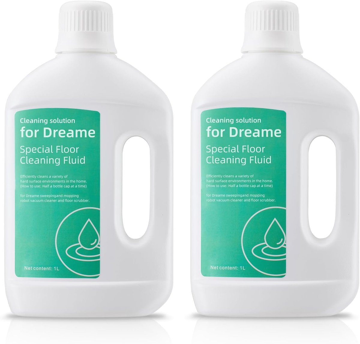 SnelShoppen - 2000 ml Schoonmaakoplossing voor Robotstofzuigers - Geschikt voor Dreame L10 Ultra / L20 Ultra / L30 Ultra / L40 Ultra / L50 Ultra / X50