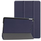 imoshion Tablet Hoes - Geschikt voor Apple iPad 9/8/7 10.2 inch (9e generatie 2021 / 8e generatie 2020 / 7e generatie 2019) - Trifold Bookcase - Donkerblauw