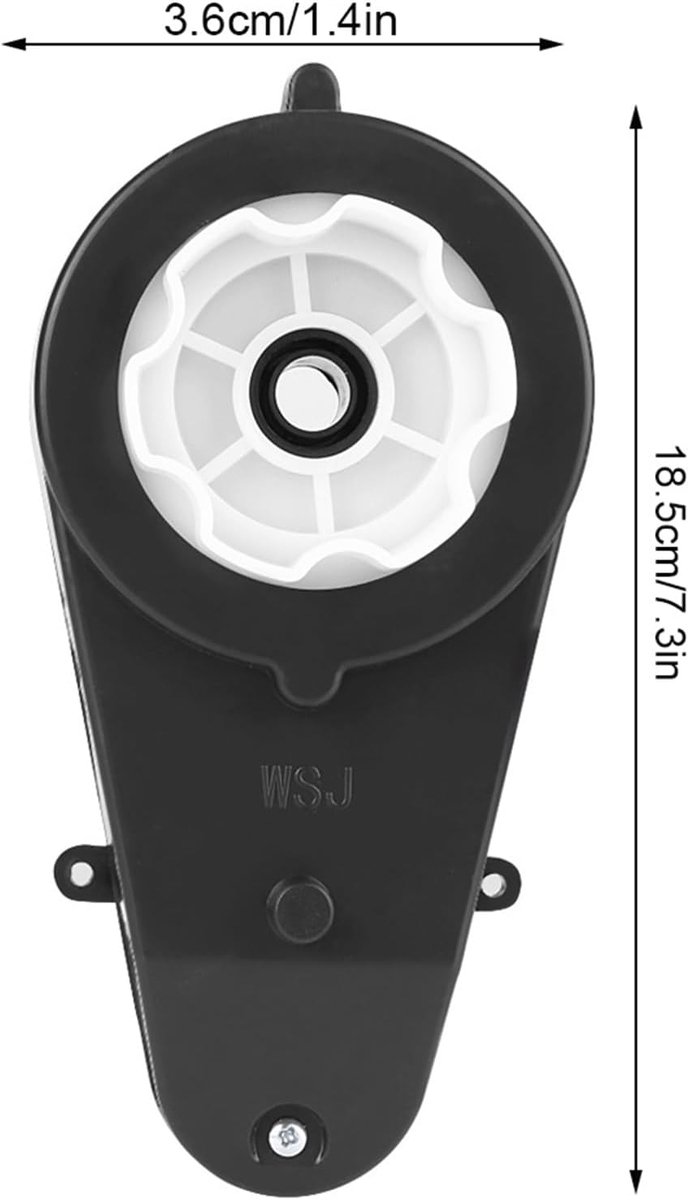 SnelShoppen - Power Wheels Motor Speelgoed Elektrische Motor Versnellingsbak voor Kinderen Transport 6V 20000RPM/12V 30000RPM - Achterwielaandrijving