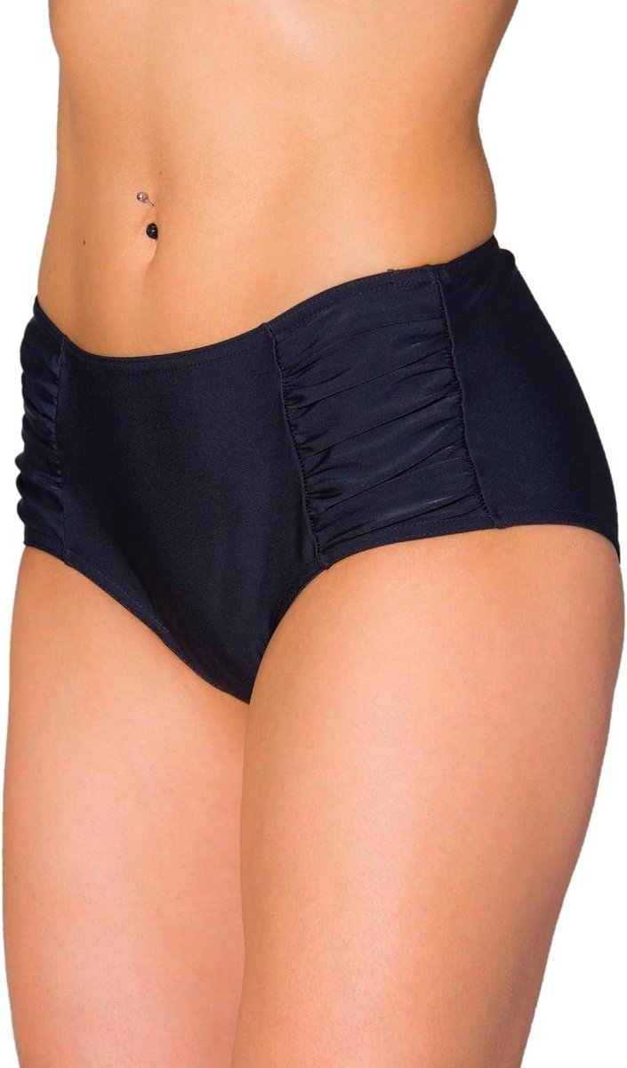 Dames Bikinibroek Hotpants met Gerimpelde Zijkanten