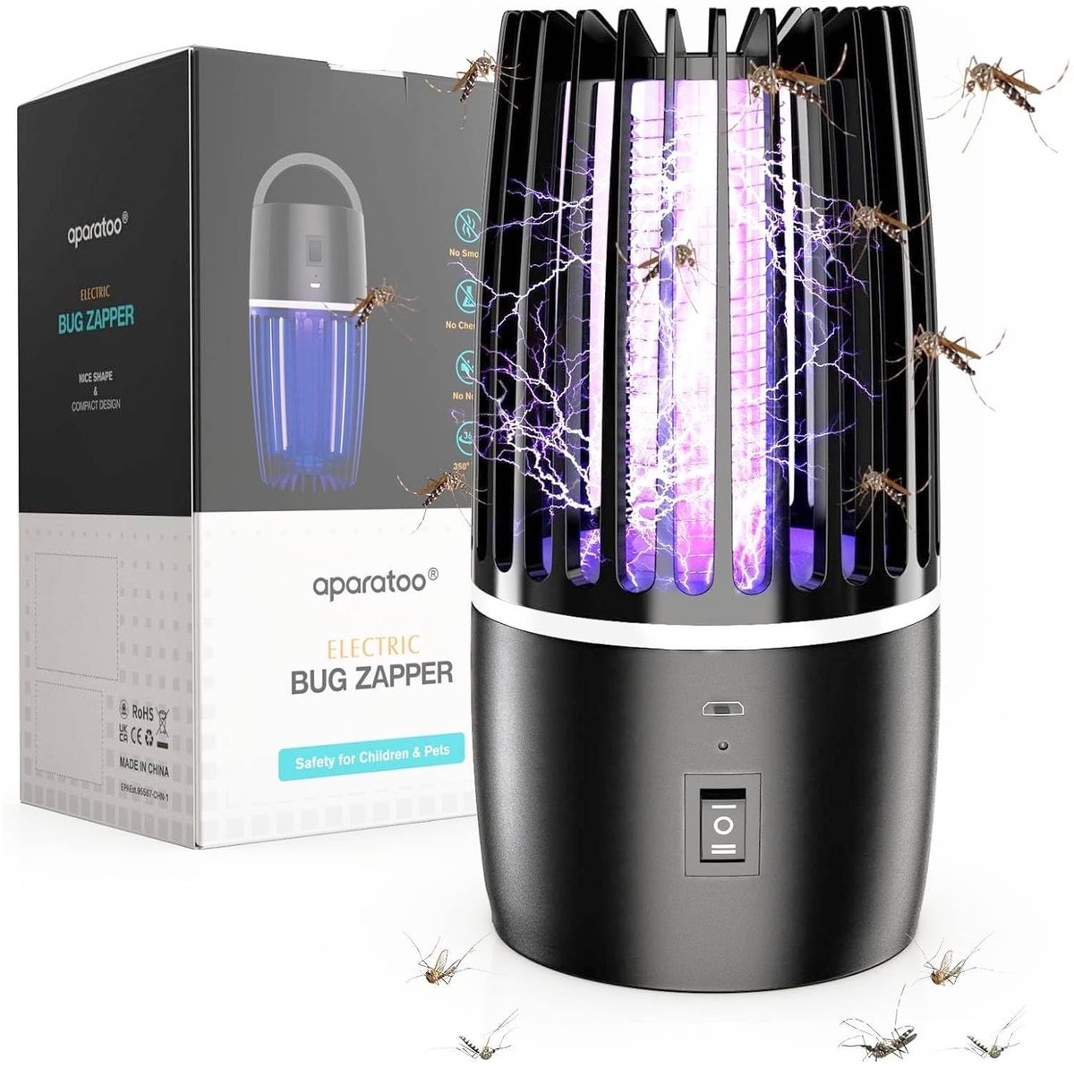 Omgoods - Mosquito Lamp 4200V - Elektrische Insecten Killer UV voor Buiten