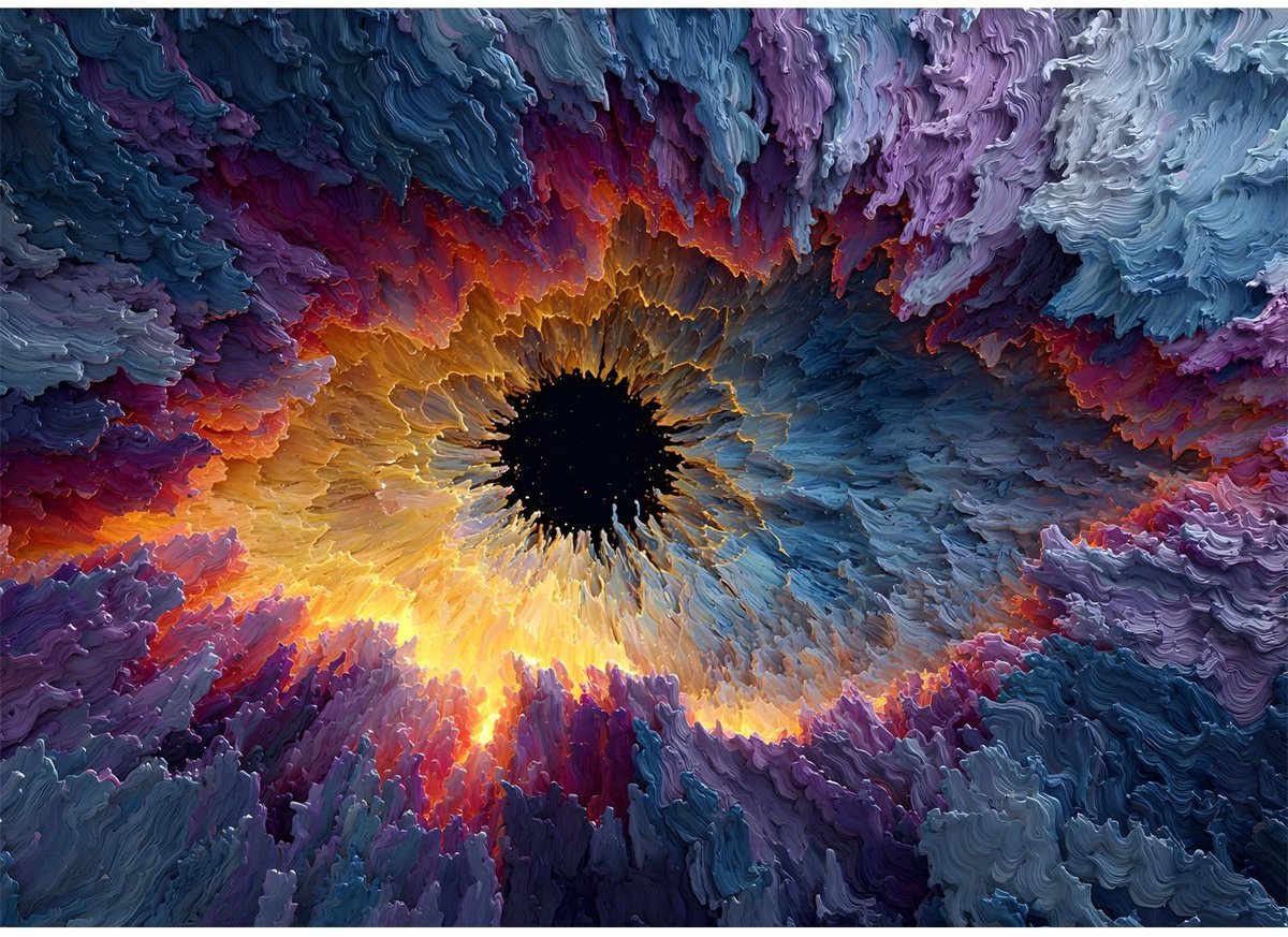 Omgoods - Legpuzzel voor Volwassenen - 1000 Stukken Oog van het Universum