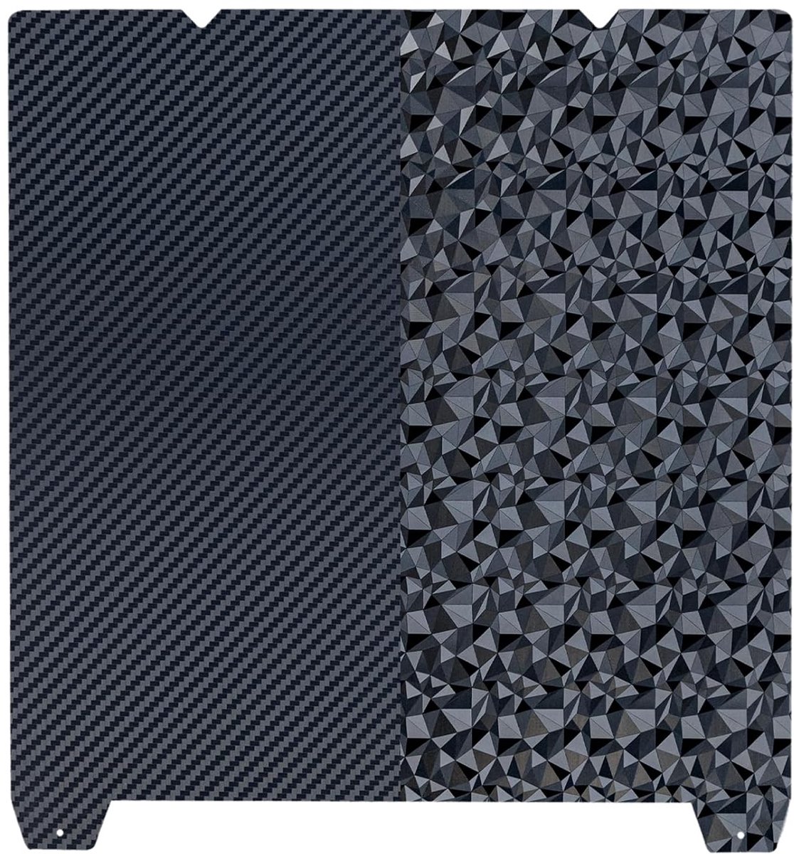 Max 3D-printerplatform, PEO+PET, 310 x 315 mm, compatibel met K1 Max, Ender 3 V3 Plus, Ender 3 S1 Plus, CR-10 Smart Pro, Ender 3 Max, geen magnetische basis