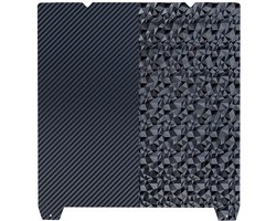 Max 3D-printerplatform, PEO+PET, 310 x 315 mm, compatibel met K1 Max, Ender 3 V3 Plus, Ender 3 S1 Plus, CR-10 Smart Pro, Ender 3 Max, geen magnetische basis