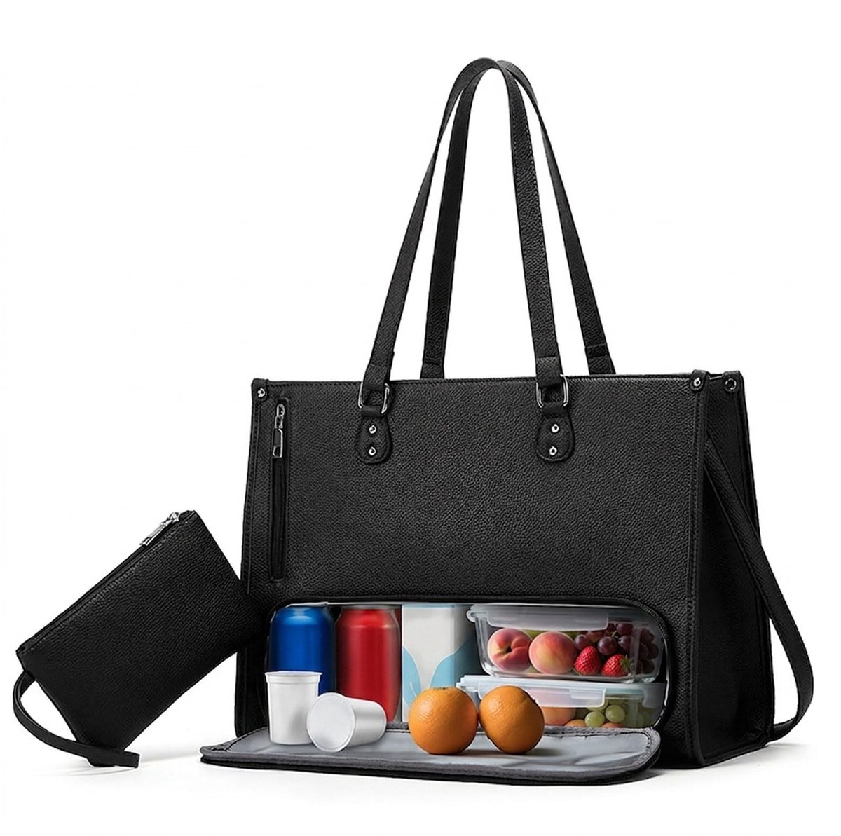 Omgoods - Dames Lunch Bag met Geïsoleerde Lunch Compartment