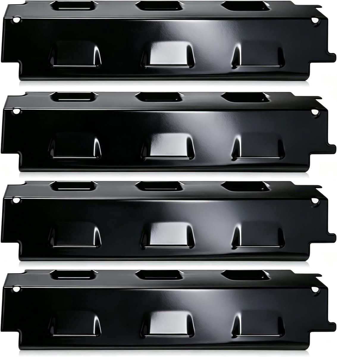 37,2 cm universele flavorizer bars voor Enders Boston 3k Turbo, Barbecook, Tarrington House, Outdoorchef-Perth, Blooma, Uniflame 750, Tenneker TG4, branderafdekking, reserveonderdelen, 4 stuks