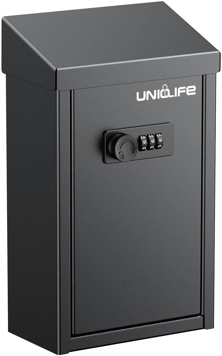 Omgoods - Sleutel Drop Box voor Buiten - Veiligheidsbox met Combinatieslot