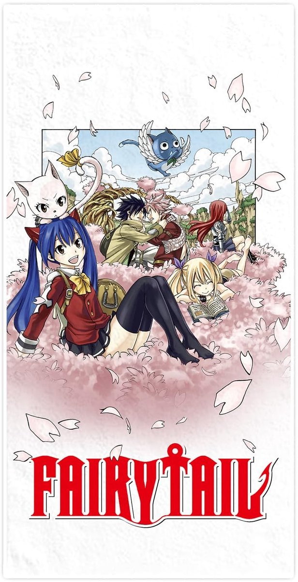 Omgoods - Strandtuch Fairy Tail Sakura Bloom - 150x75cm