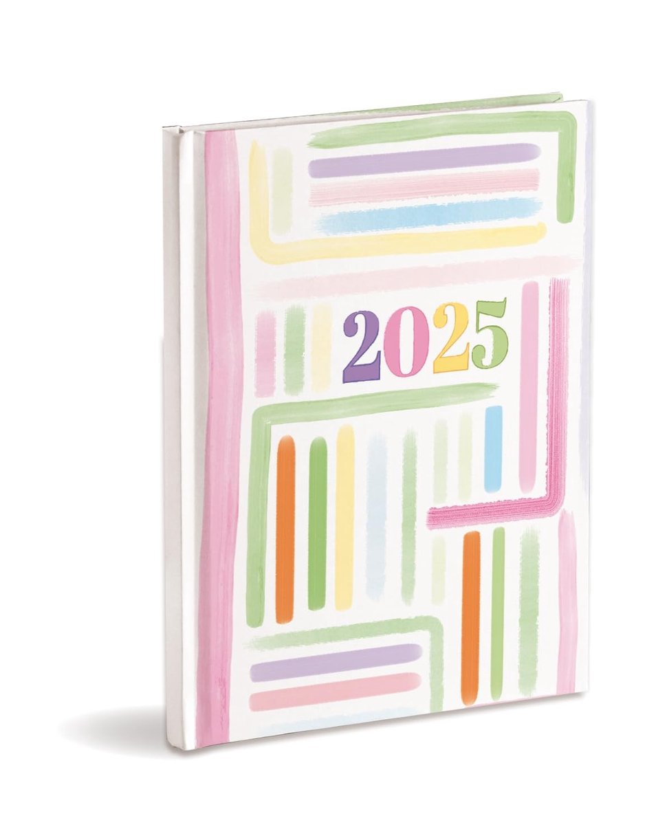 Omgoods - Agenda 2025 - Hardcover Dagelijkse Planner in Multicolor Fuchsia