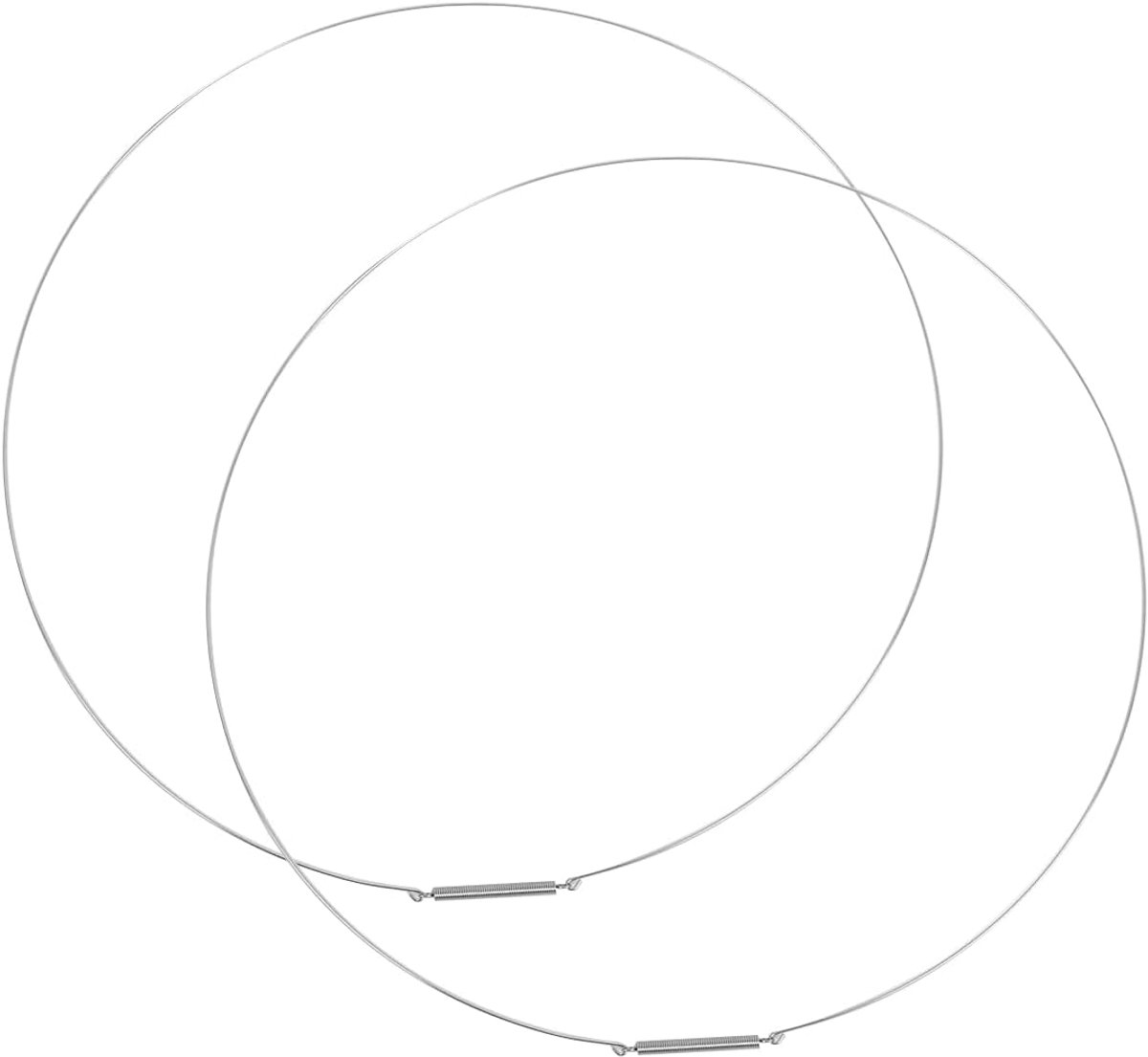 2 stuks afdichtringen voor wasmachine-deuren. Bevestigingsring voor wasmachine-deuren met een diameter van maximaal 35 cm