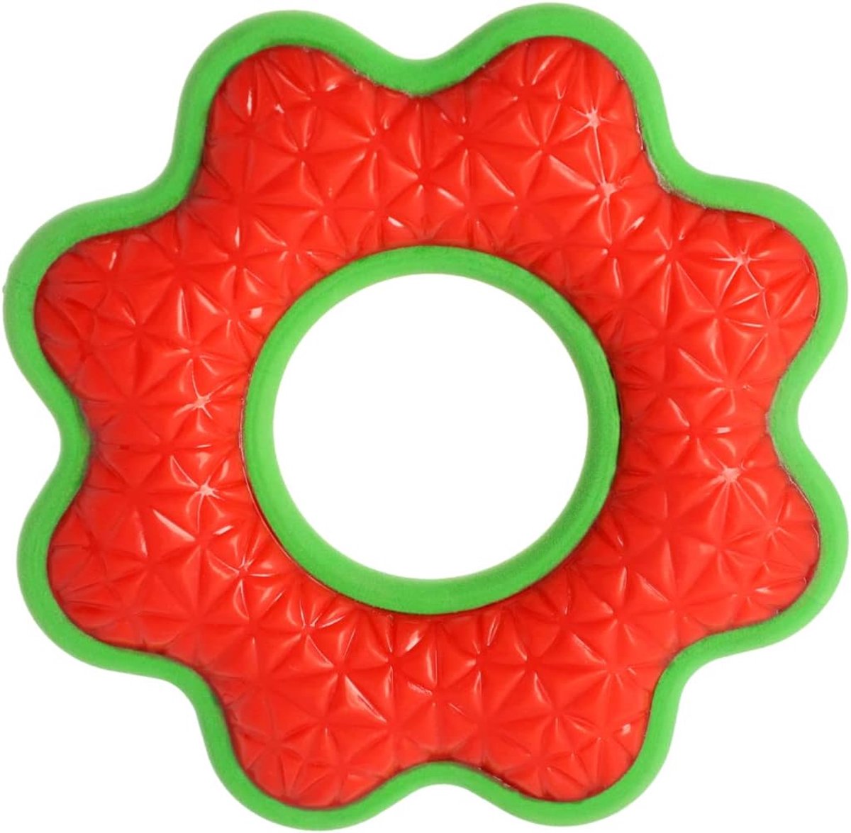 hondenspeelgoed van hard rubber TPR bloem 16,5 cm 17393