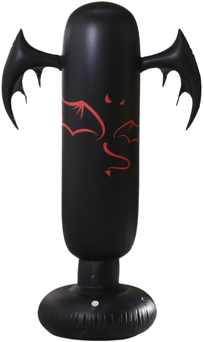 Omgoods - Inflatable Punching Bag met Handschoenen voor Kinderen
