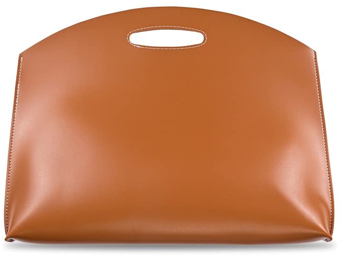 Omgoods - Minimalistische PU Leren Laptop Sleeve voor 13-14 Inch Laptops