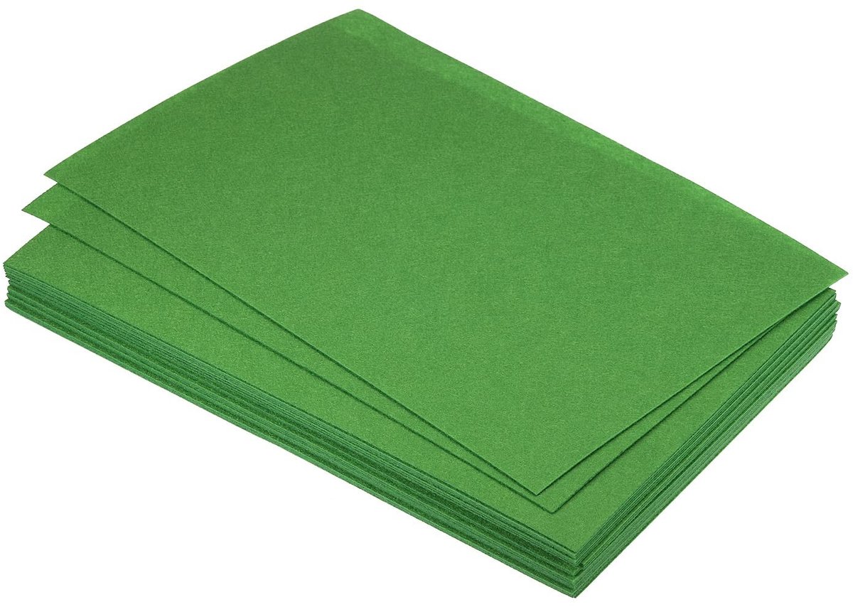 Omgoods - Set van 24 Zelfklevende Vilten Bladeren - Perfect voor Handwerk en DIY Decoratie