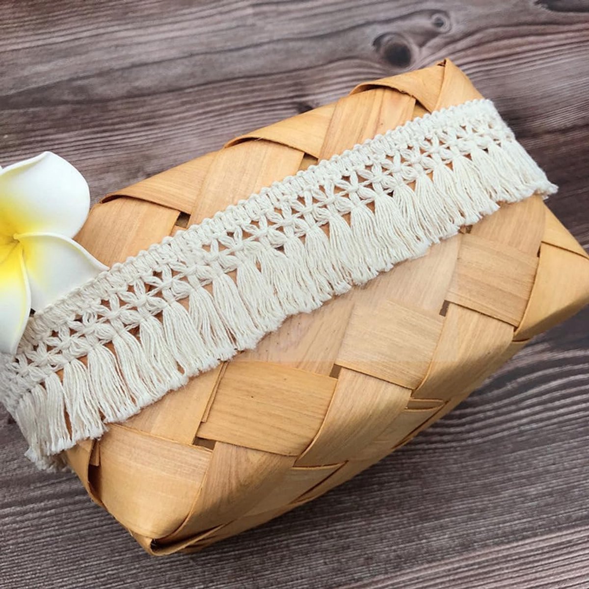 10 m 4 cm breed, beige, katoen, kwastjes, kantband, franjes, kanten rand om te naaien, franjes, kwastjes, trimmen, naai-accessoires voor doe-het-zelf kostuums, kleding, kleding, tafelkleed, bruiloft,