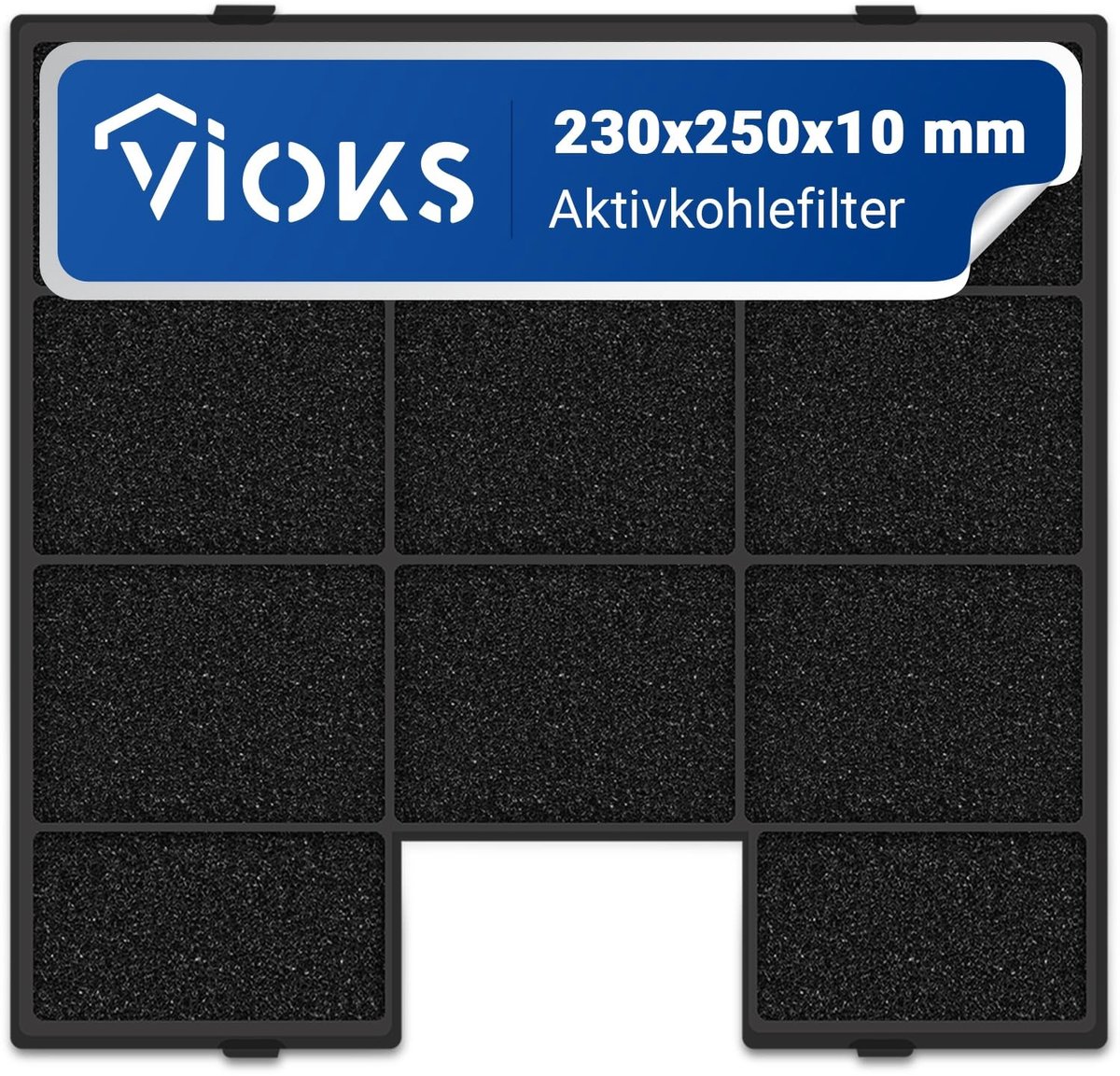 Omgoods - Actieve Koolfilter Vervangingsfilter voor Amica Afzuigkappen - Eenvoudig te Installeren