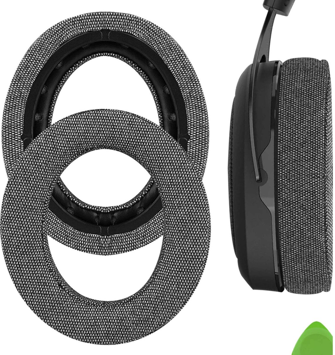 Omgoods - Comfortabele Vervangende Oorkussens voor Corsair Gaming Hoofdtelefoons