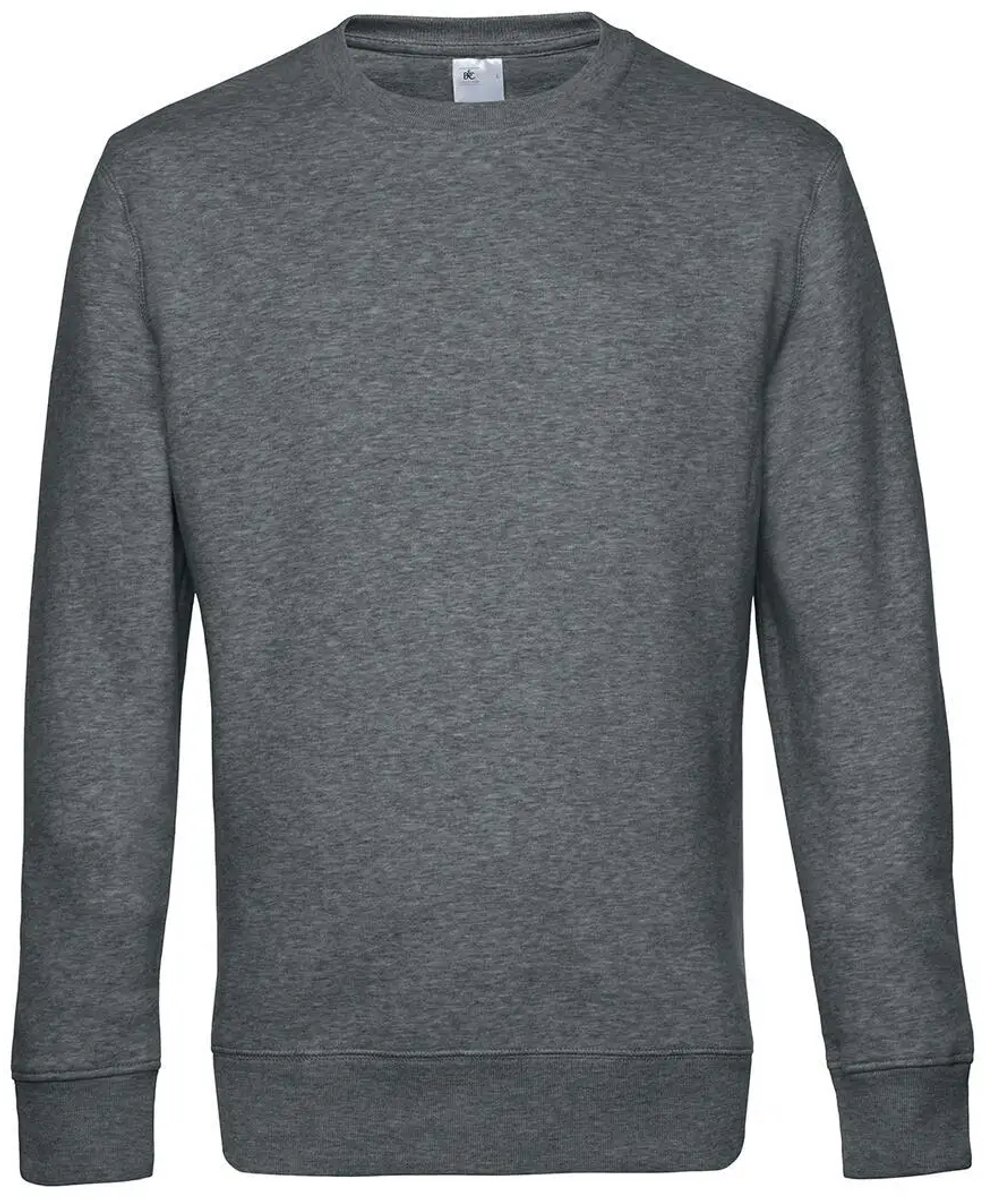 Sweater met ronde hals B&C King