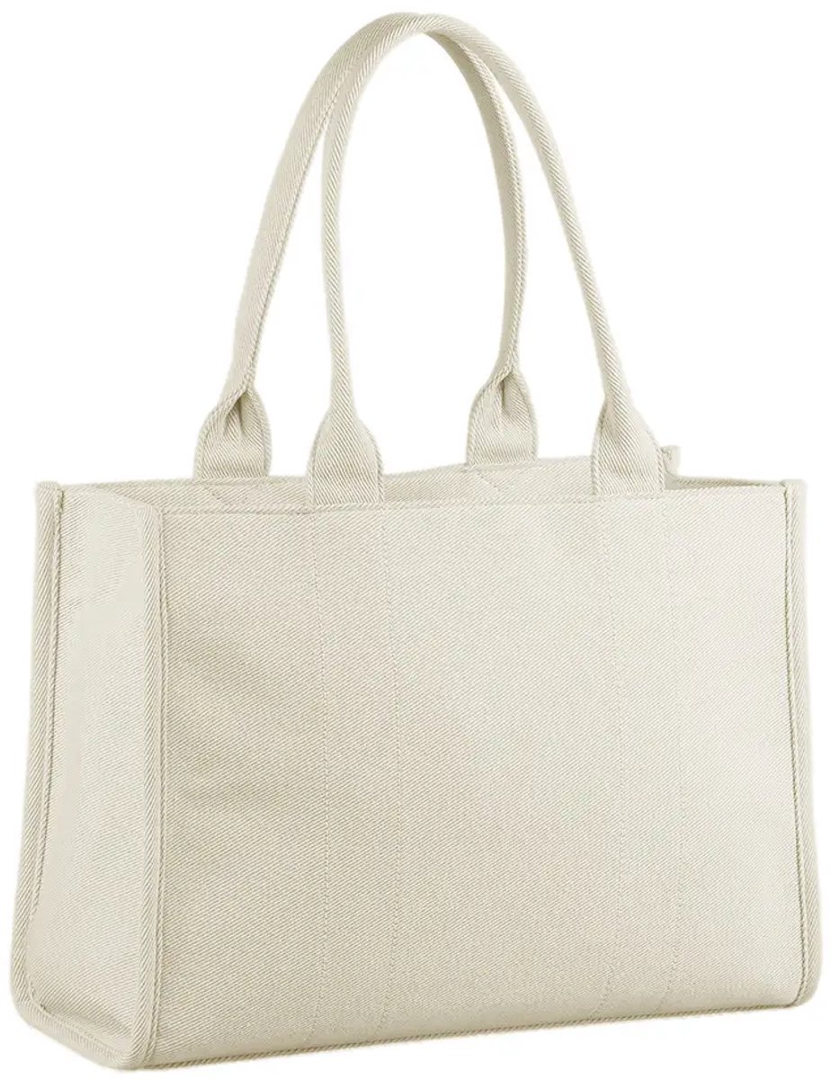 Grote bicolor tote bag Quadra