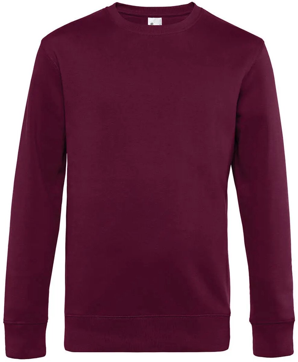 Sweater met ronde hals B&C King
