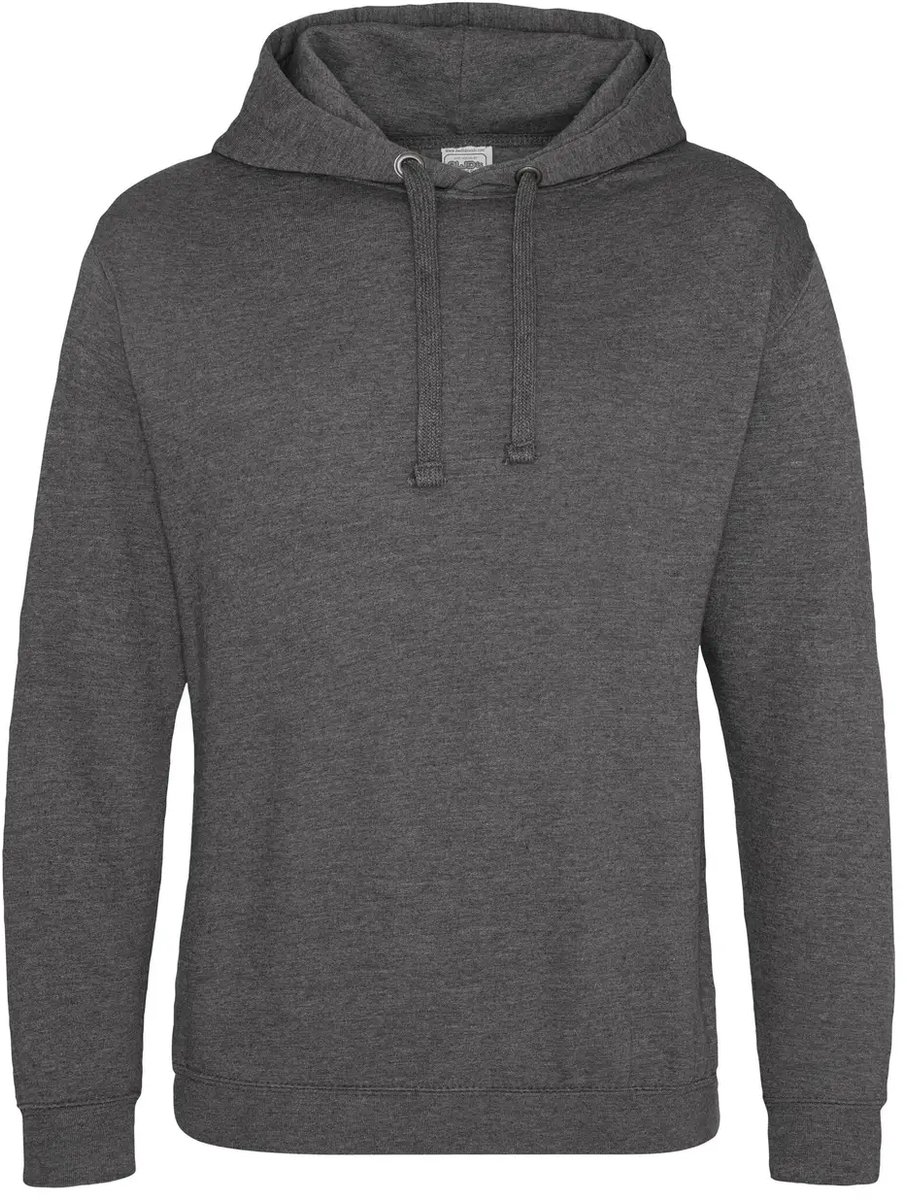 Just Hoods Epic Print Hoodie JH011 - Charcoal (Heather) - XS