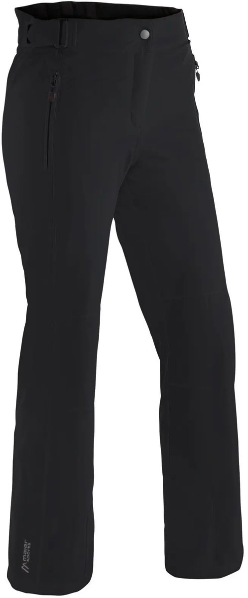 Dames skibroek Maier Sports Vroni slim 2.0 Zwart