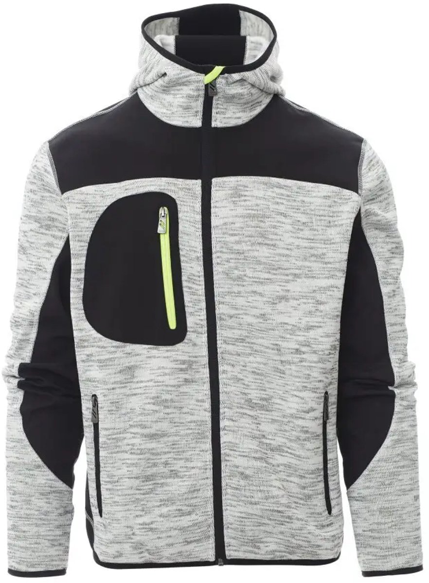 Payper Trip - melange steel grey/black-fluorescent orange - 3XL