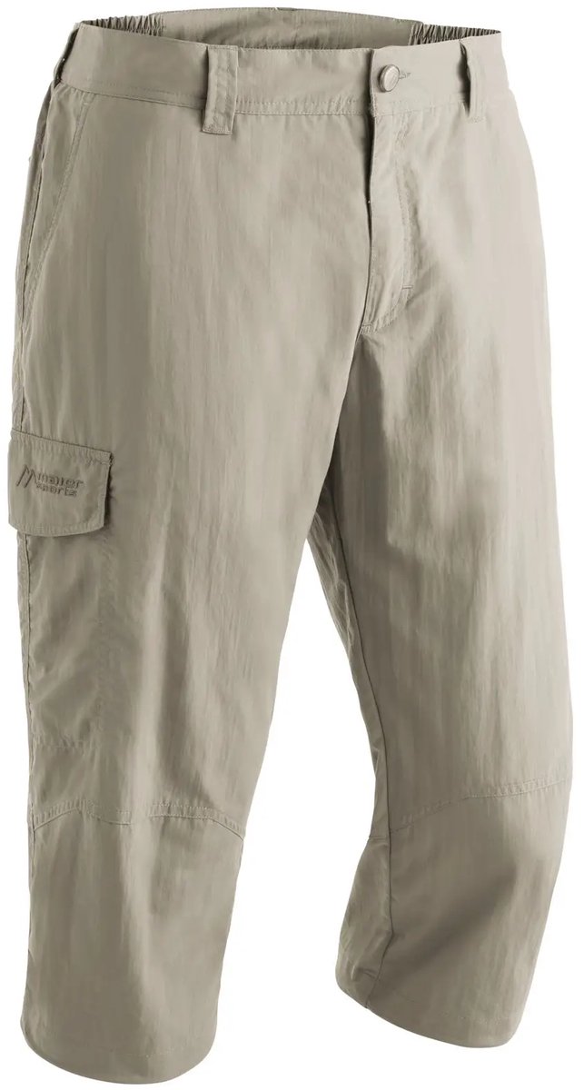 3/4 broek Maier Sports Jens Beige
