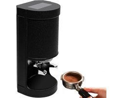 Elektrische Koffiestamper - Automatische Poederpers - Espresso Bereiden - Instelbare Druk - 58 mm - Zwart