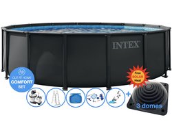 Ø 488 x 122 cm Intex Ultra XTR Frame COMFORT zwembad set – rond