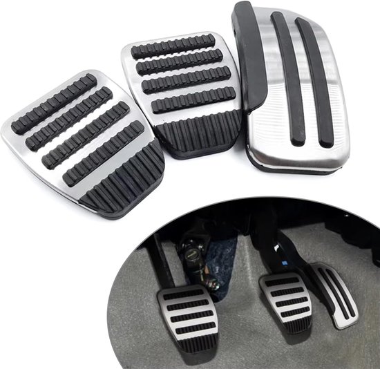 Pedaal Pedaal Covers Set - Auto Pedalen Rem Covers - Verbeterde Rijervaring ...