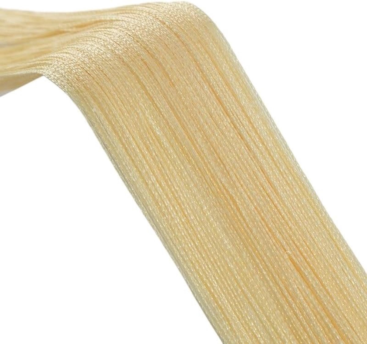 Draad Gordijn - Lijn Gordijn - Ruimte Verdelen - Insectenwerend - 300 x 200 cm - Beige Geel