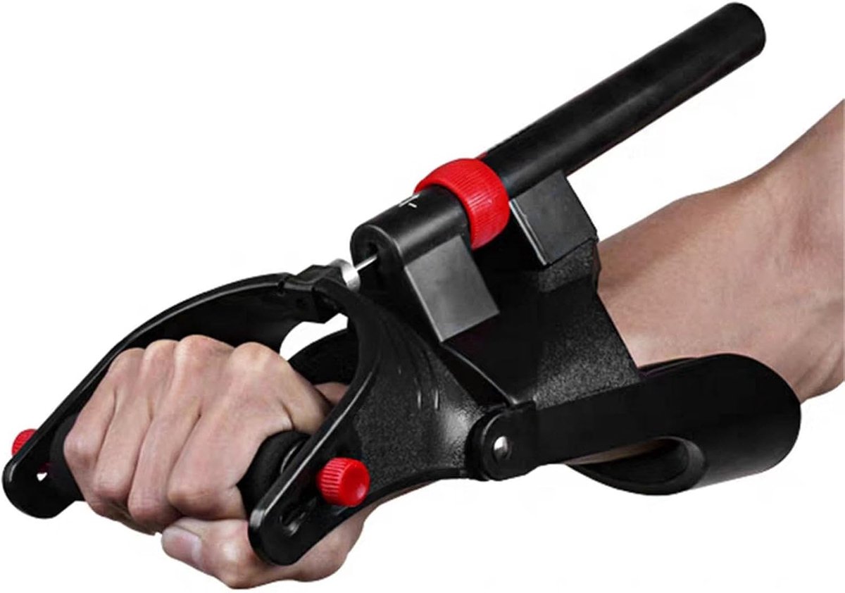 Onderarmtrainer voor grijpkracht en onderarmspieren - ideaal voor bodybuilding, fitness en klimmen - 5 regelniveaus
