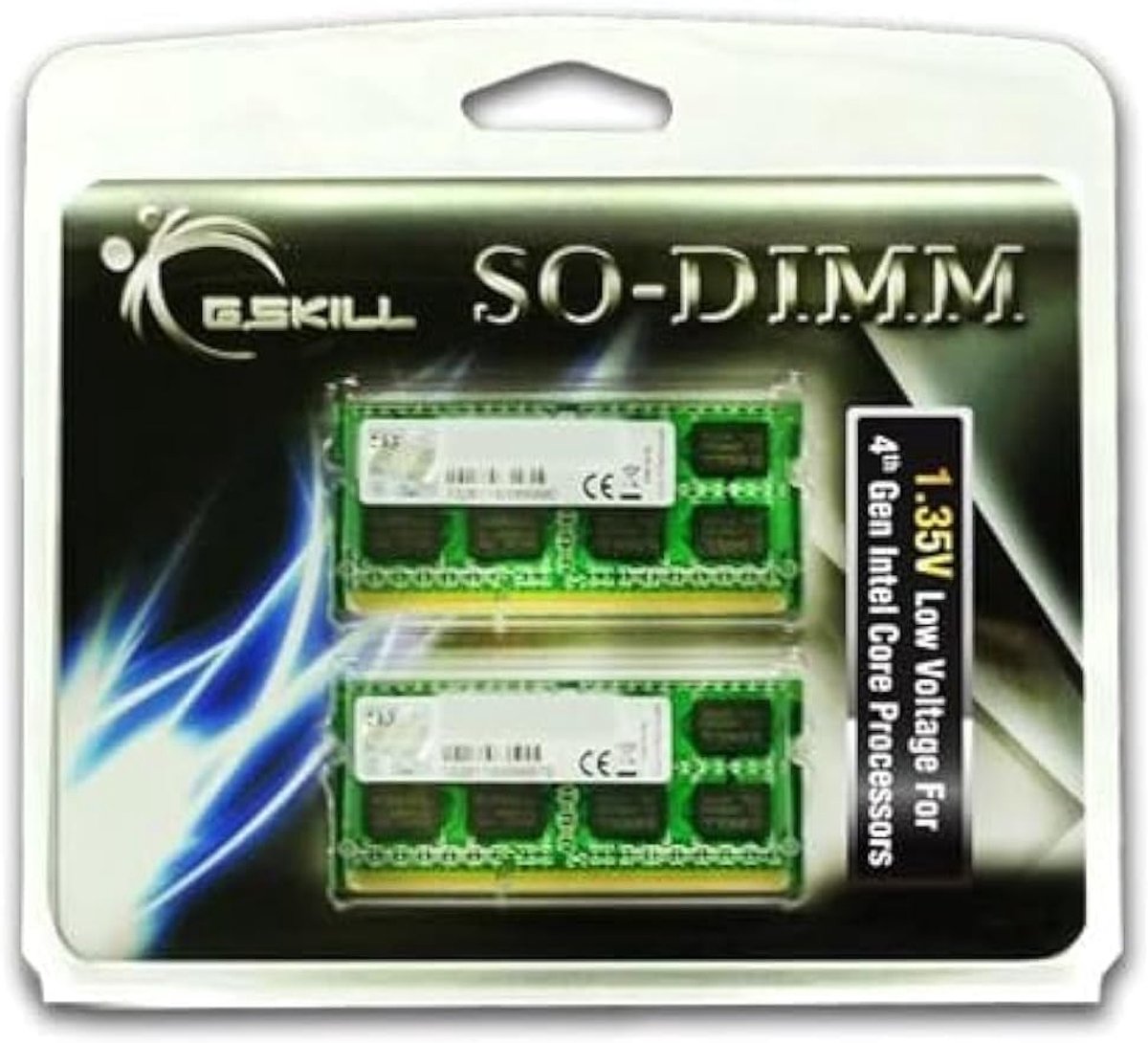 Werkgeheugen 8 GB - RAM Module - Computer Upgrade - DDR3 Geheugen - 2 x 4 GB - Groen
