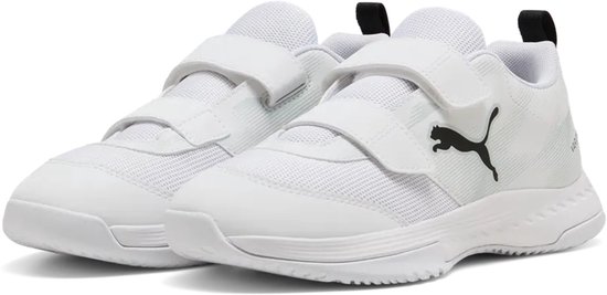 Puma Kinder Indoor Schoen Varion 3V Jr 109098-02 wit zwart
