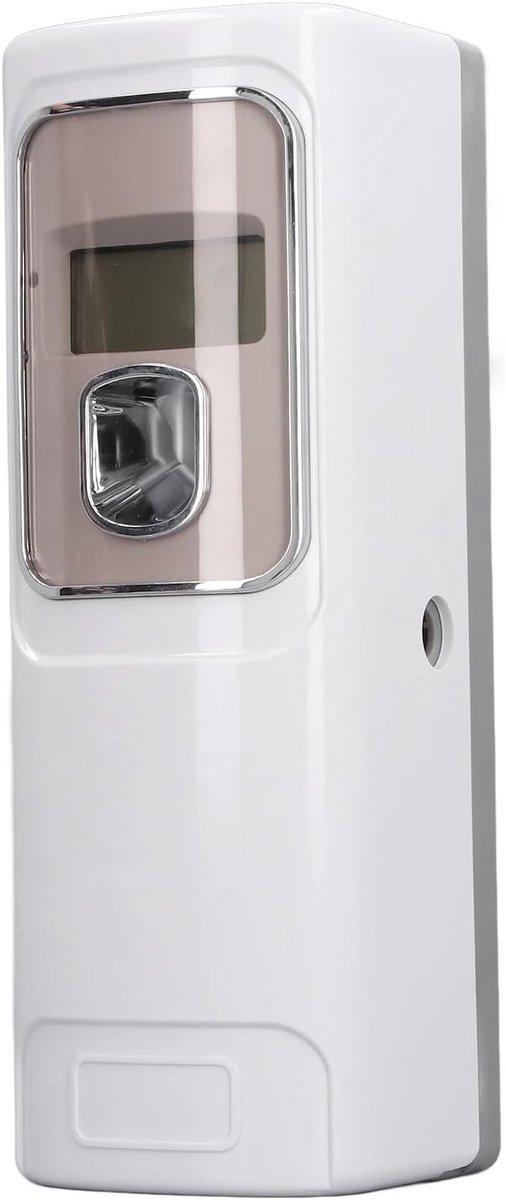 Wandgemonteerde Luchtverfrisser - Automatische Dispenser - Ruimte Verfrissen - LCD Scherm - 24 x 9 x 9 centimeter - Wit
