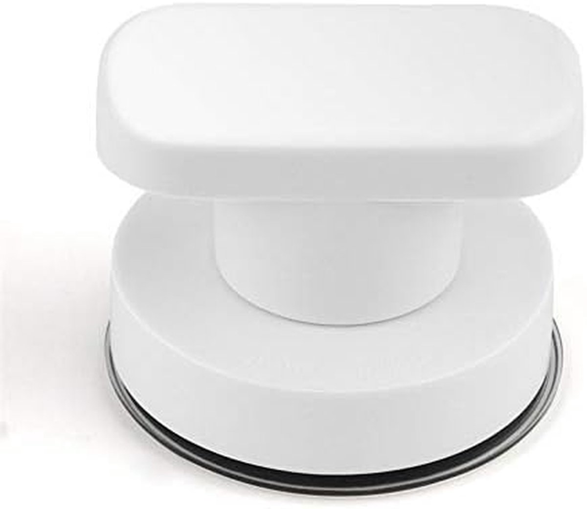 Badkamerhandgrepen - Veilige handgrepen - Veilig douchen - Krachtige zuignap - 66x63x51 mm - Wit