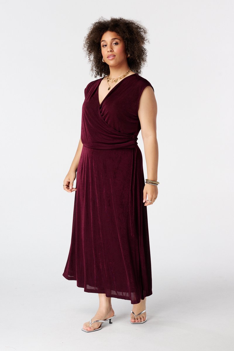 MS Mode Jurk Jurk met overslaglook
