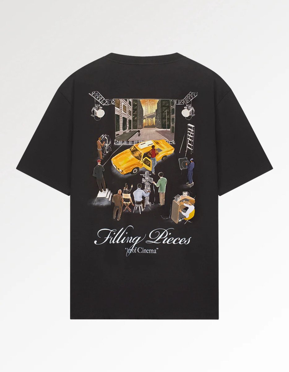 Filling Pieces - Shirt Zwart Filling Pieces 422631500360 Longsleeves Zwart Film Set