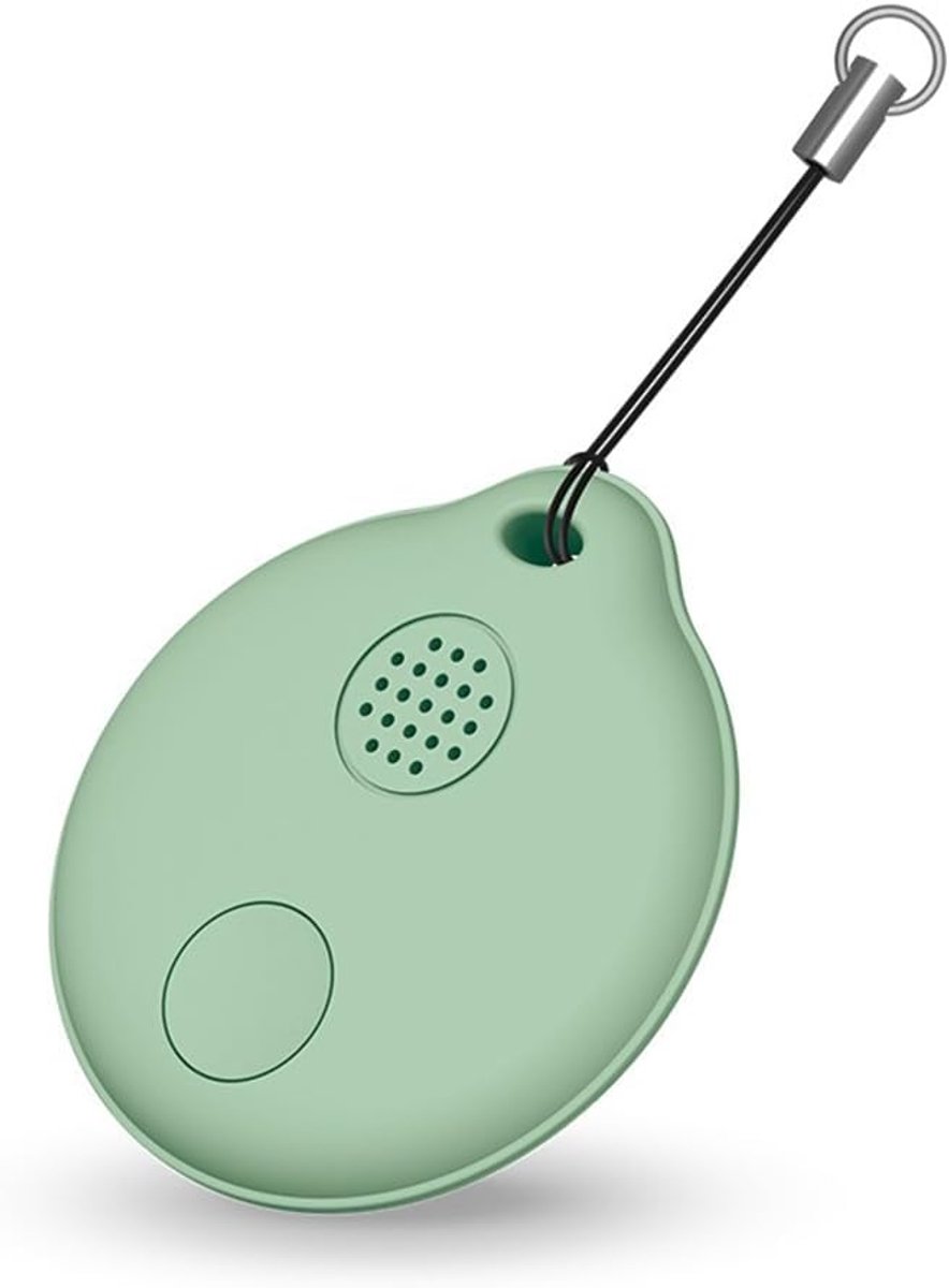 Anti-verloren Tracker - Mini Zoeker Alarm - Voorwerpen Traceren - Ontkoppelingsalarm Functie - 7 x 65 x 2 cm - Groen