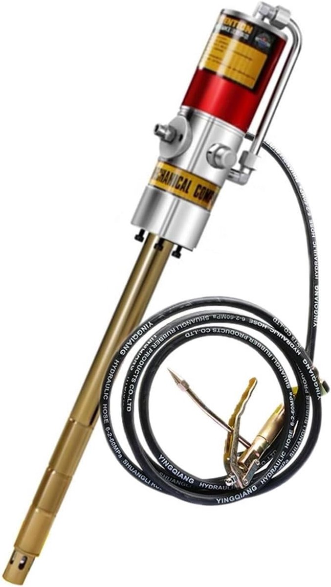 Pneumatische Vetpomp - Lucht Vetspuit - Voertuigen Smeren - Automatische Werking - 085 l/min - Zwart