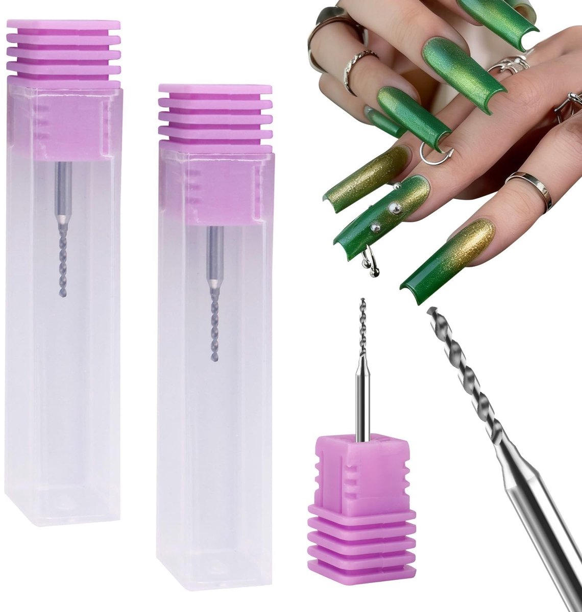 Dailygoods - Set van 2 Professionele Nagelboormachines