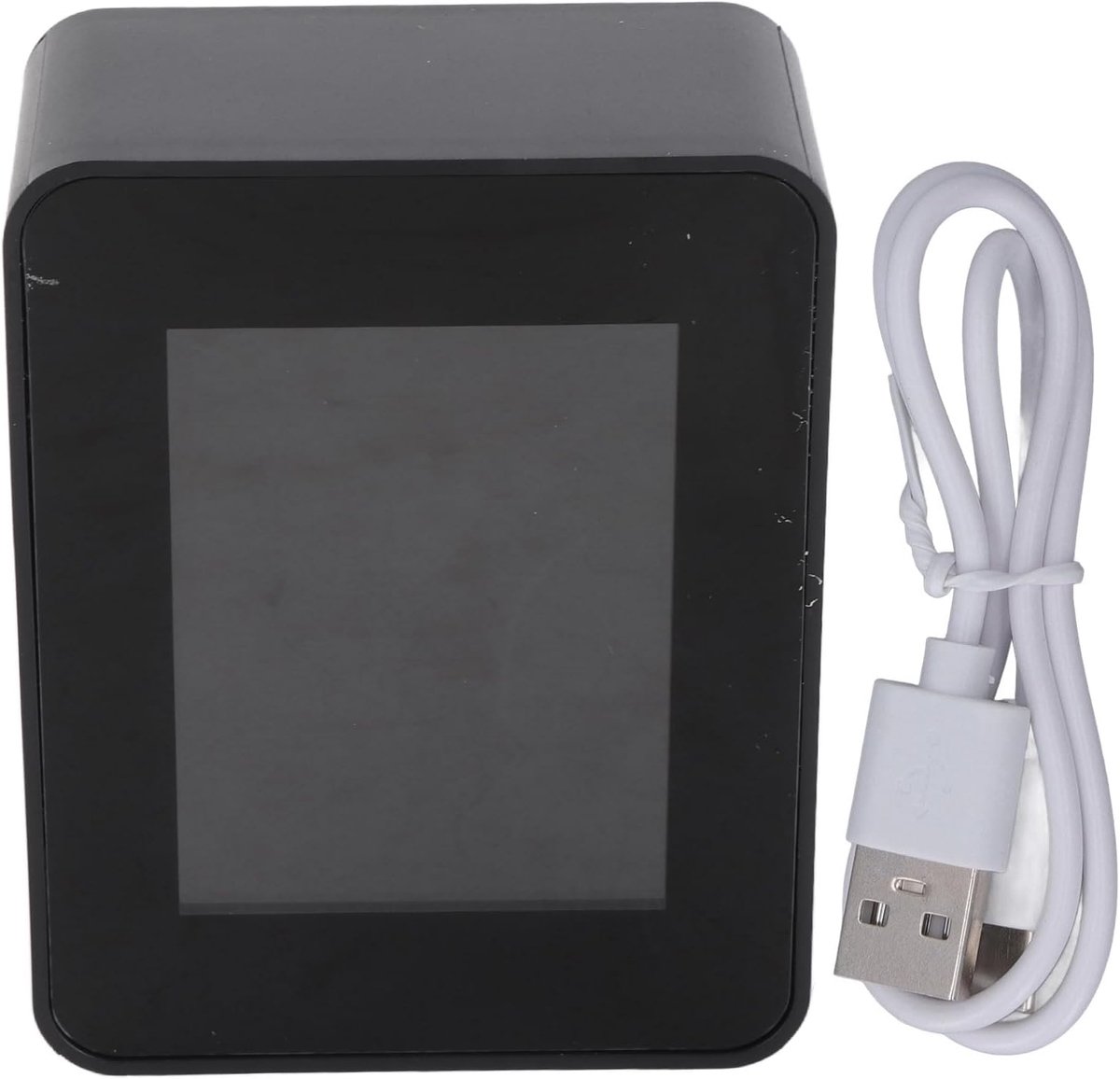 CO2 Detector - Luchtkwaliteit Meter - Binnenklimaat Meten - Realtime Detectie - LCD Scherm - Zwart