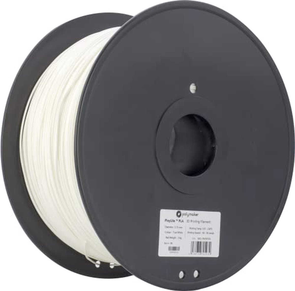 3D Print Materiaal - PLA Filament - Objecten Creëren - Grote Spoel - 3 kg - Wit
