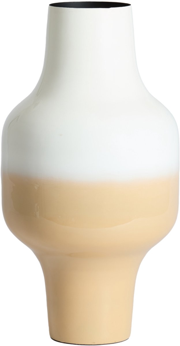 Light & Living Light&living Vaas deco Ø27,5x50 cm SINDO crème+beige