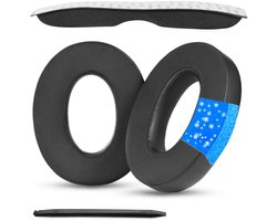 Dailygoods - HD598 Cooling Gel Oorkussens Hoofdband Compatibel met Sennheiser HD598SE HD598CS HD595 HD569 HD559 HD560 S HD558 HD555 HD518 HD515 Game ONE PC360 PC373D Headset Mesh Stof Hoofdband Reparatie
