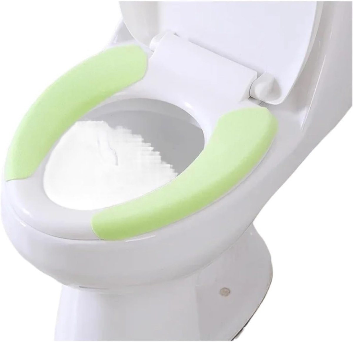 Toiletbrilhoezen - Toiletzittingkussen Closestool Stoelverwarmer - Hygiënisch Werken - Zacht en Warm Pluche - Universeel - Grijs