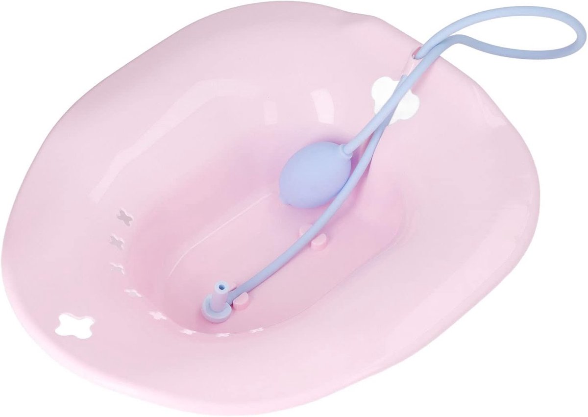 Zitbad - Baden - Persoonlijke hygiëne - Universeel ergonomisch ontwerp - 397 cm lengte - Wit
